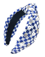UK Wildcats Checkered Headband