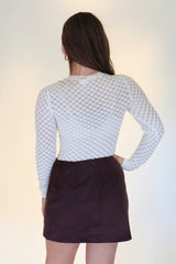 Dex Sheer Sweater Top