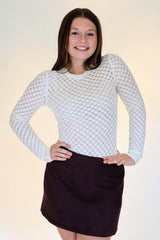 Dex Sheer Sweater Top