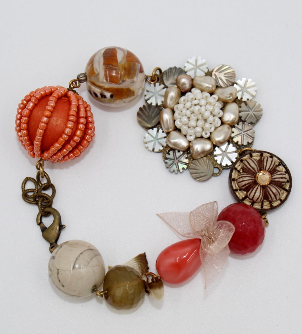 Antique Bouquet Bracelet