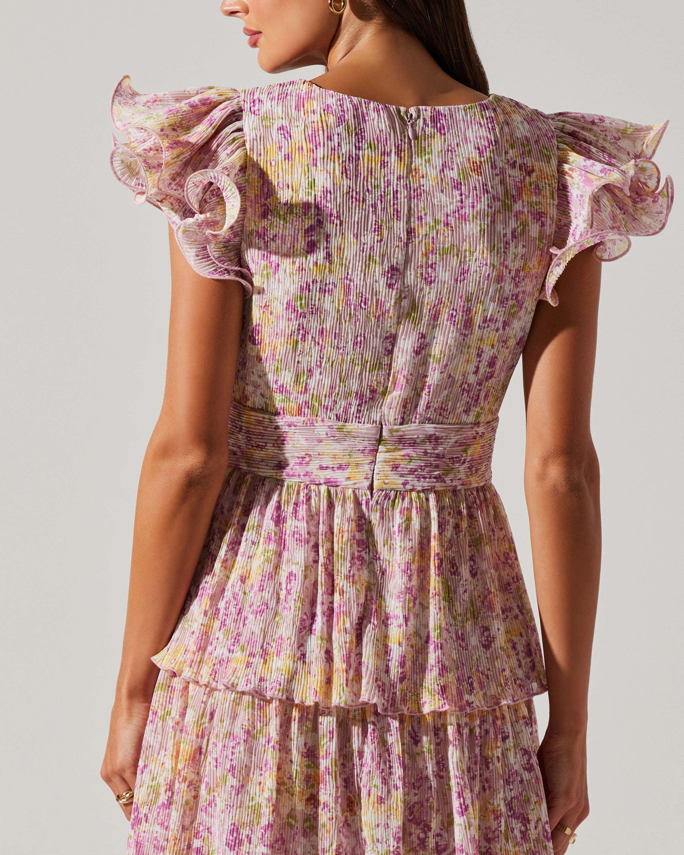 Emporia Pink Floral Maxi Dress