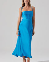 Antlia Turquoise Maxi Dress