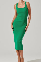 Seema Ribbed Sweater Tank Dress