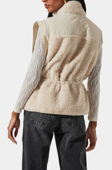 Ivania Sherpa Adjustable Vest