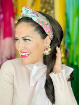 Floral Print Knotted Headband