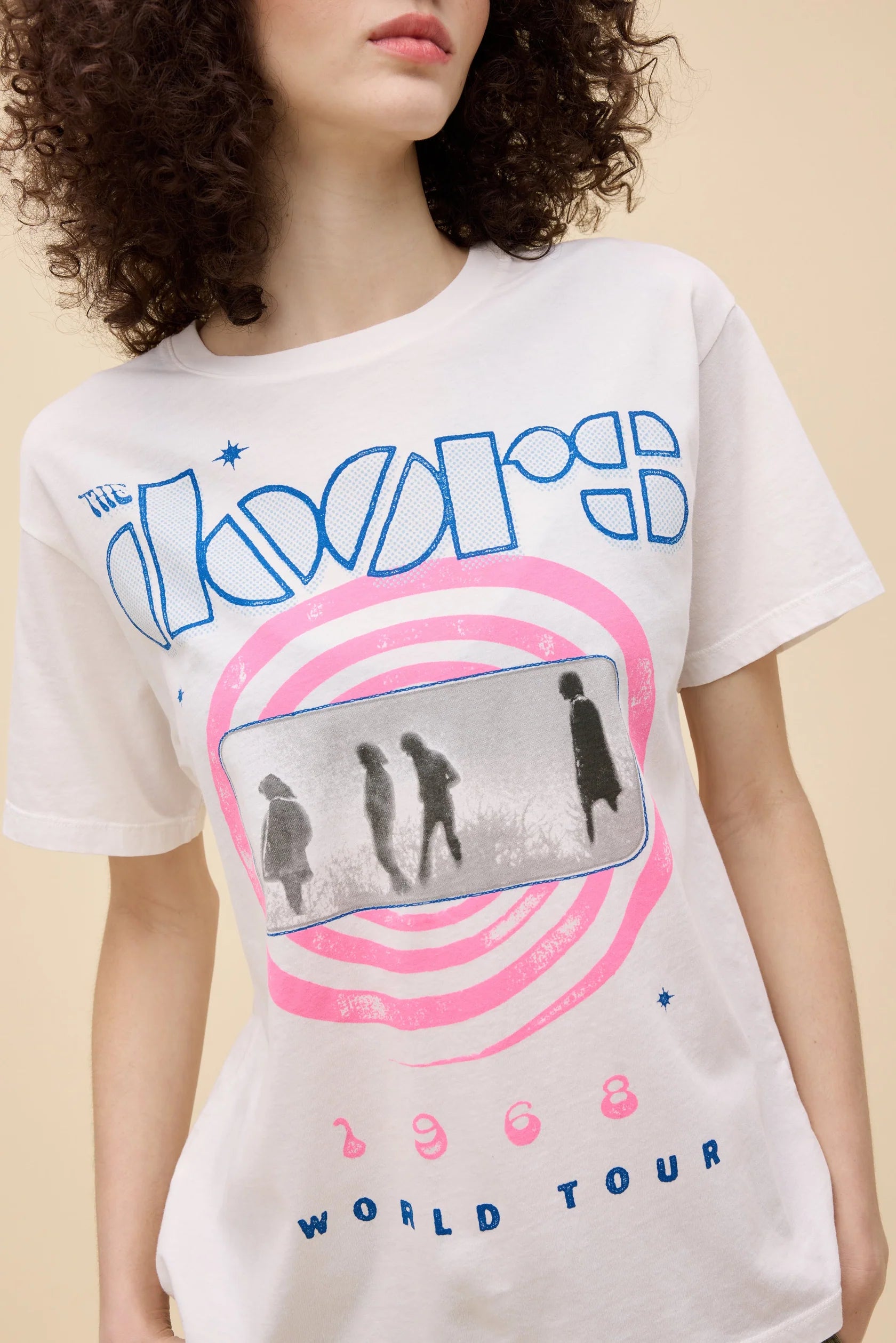The Doors 1968 World Tour Boyfriend Tee
