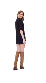 Fatima Vegan Suede Mini Dress