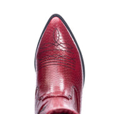 Josea Red Western Boots