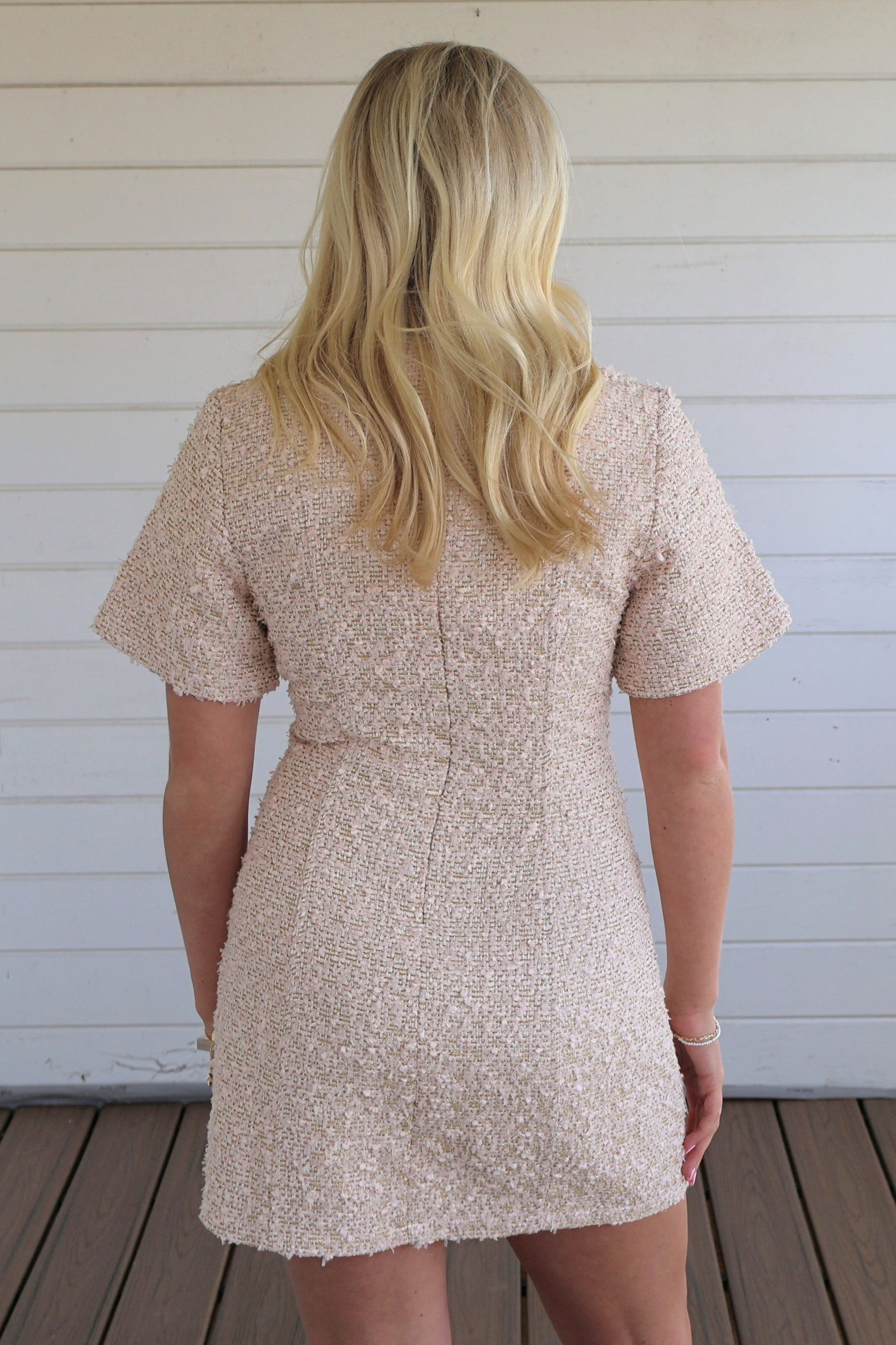 Portilla Tweed Mini Dress