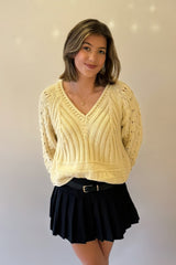 Belted Pleated Mini Skirt