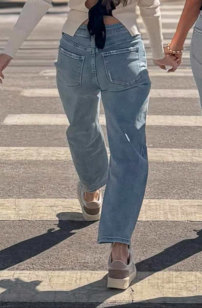 Super High-Rise Barrel Leg Jeans