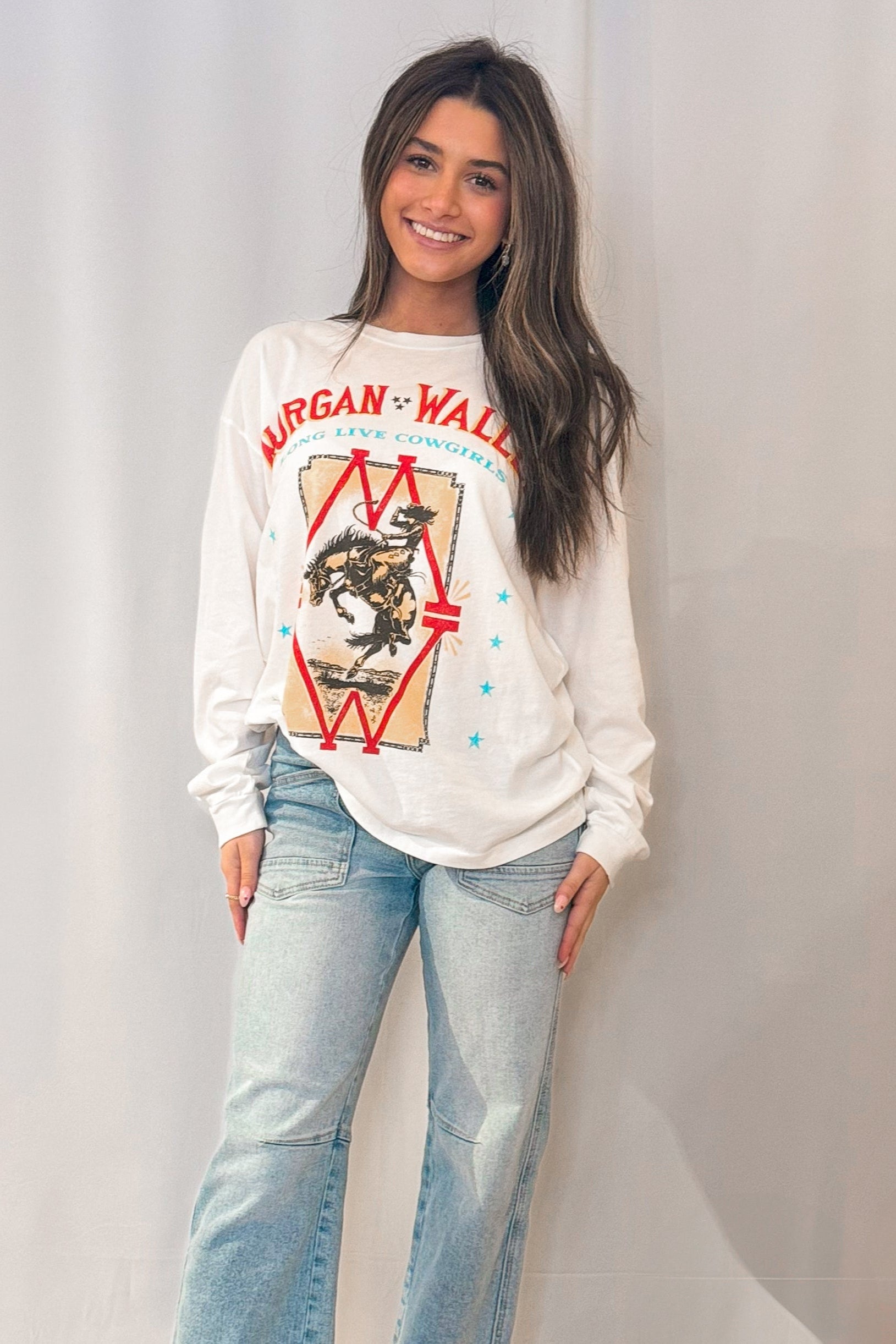 Morgan Wallen "Long Live Cowgirls" Long Sleeve Tee