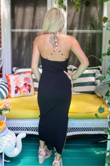 Umikio Sweater Rib Midi Dress