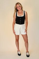 Ollie Pleated Shorts