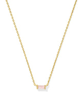 Juliette Pendant Necklace - Rose Quartz