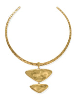 Margot Statement Necklace - Gold Pink Mix