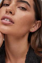 Mini Presleigh Gold Stud Earrings