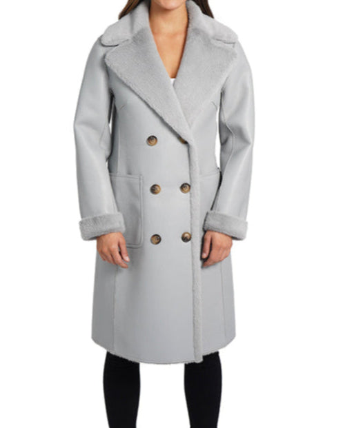 Leather & Fur Reversible Coat