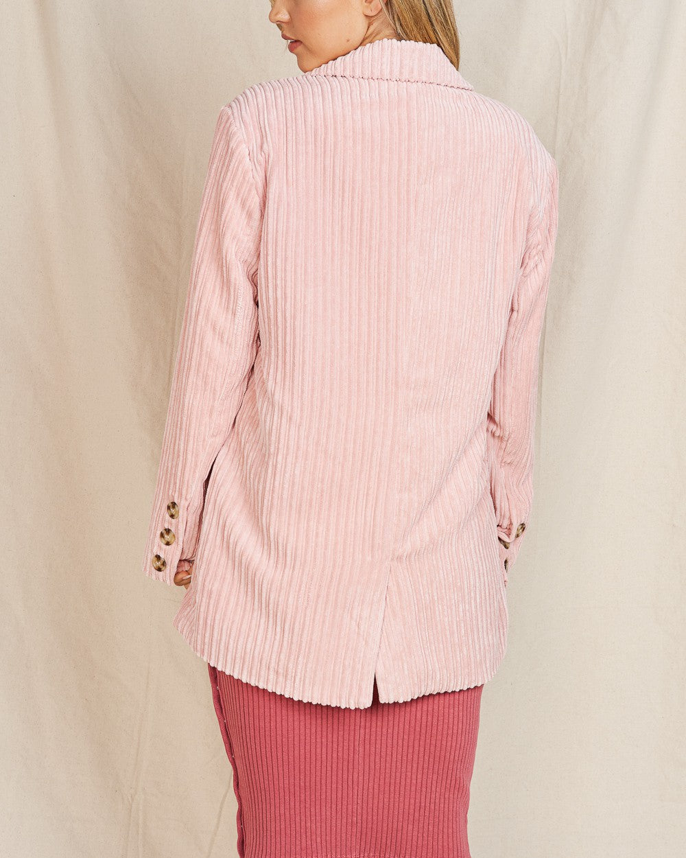 Corduroy Oversized Blazer