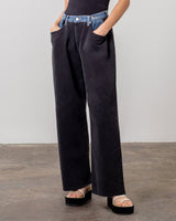 Two Tone Black Jeans