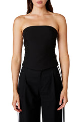 Kato Strapless Stripe Top