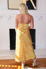 Marissa Midi Dress - Coral Floral