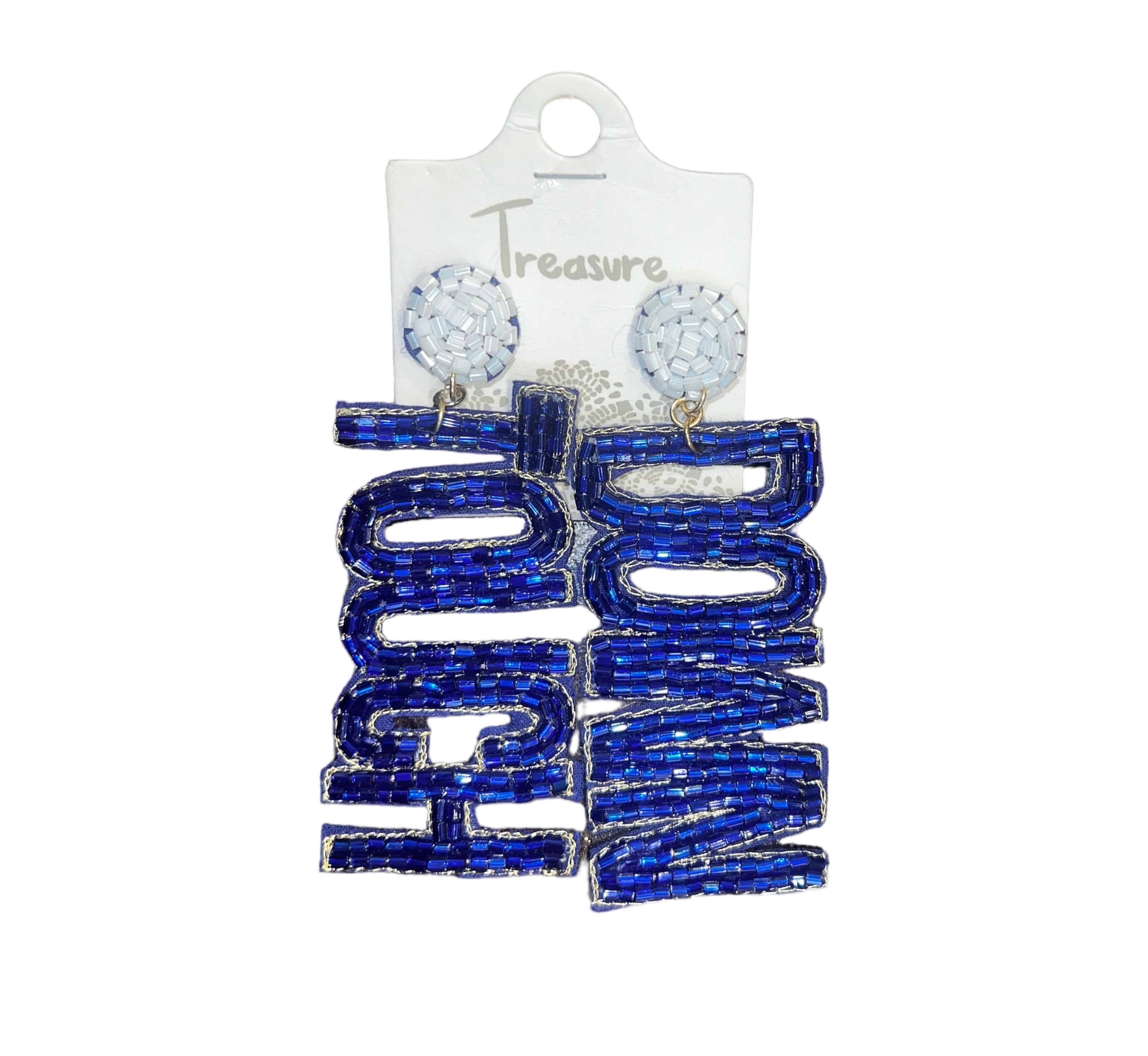 Large Touch Down Drop Earrings