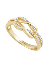 Rylynn Cz Knot Ring