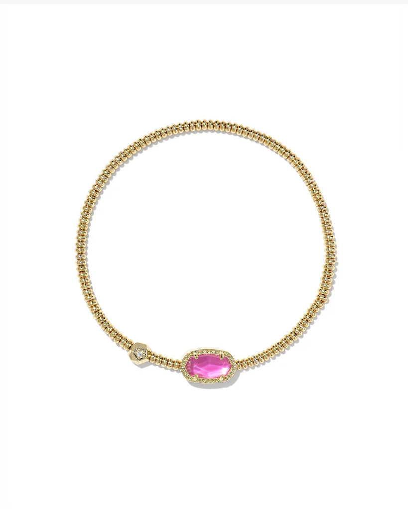 Grayson Gold Stretch Bracelet - Azalea Illusion