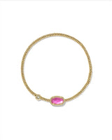 Grayson Gold Stretch Bracelet - Azalea Illusion