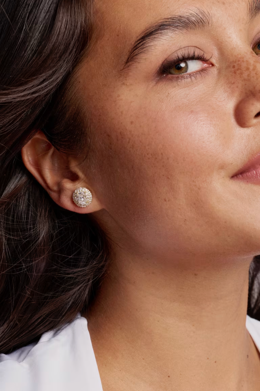 Bella Gold Stud Earrings