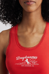 Daydreamer Studios Lace Trim Tank