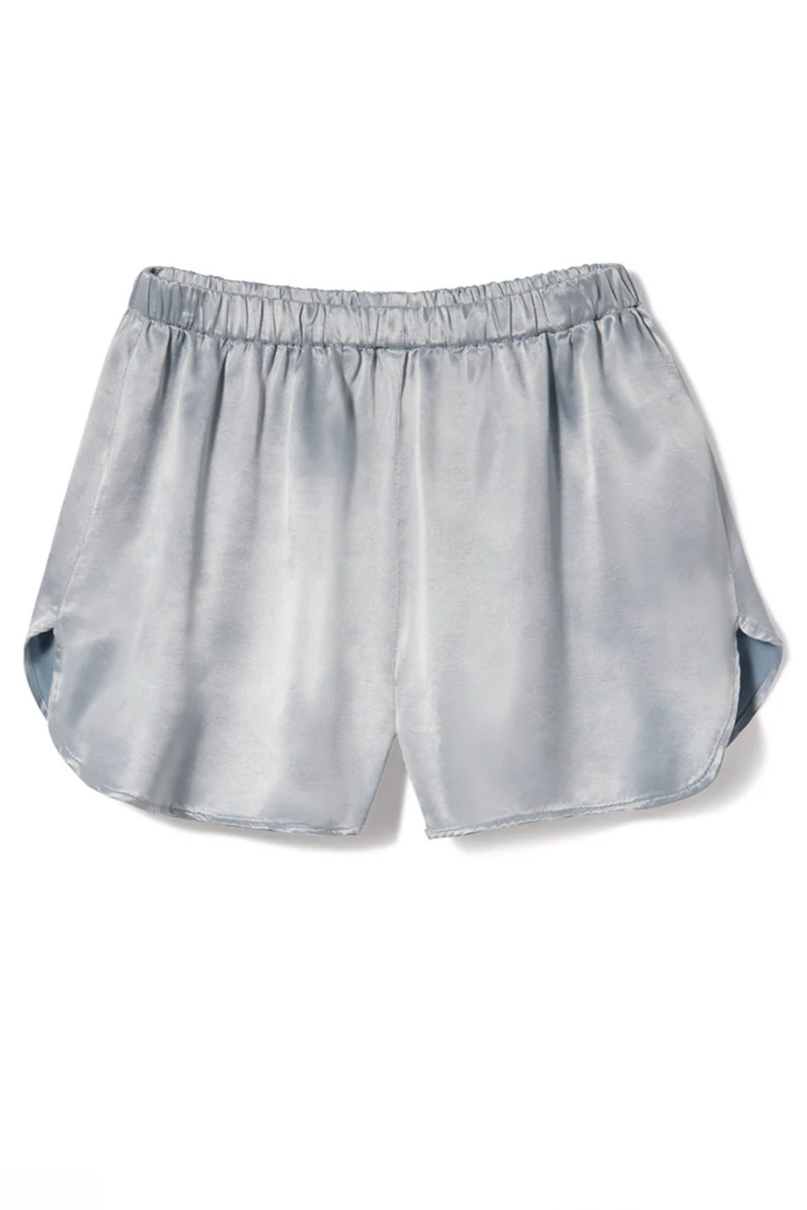 Brittany Satin Shorts - Morning Blue