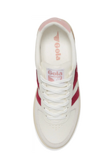 Gola Classics Women's Grandslam Trident Sneakers-White Cerise
