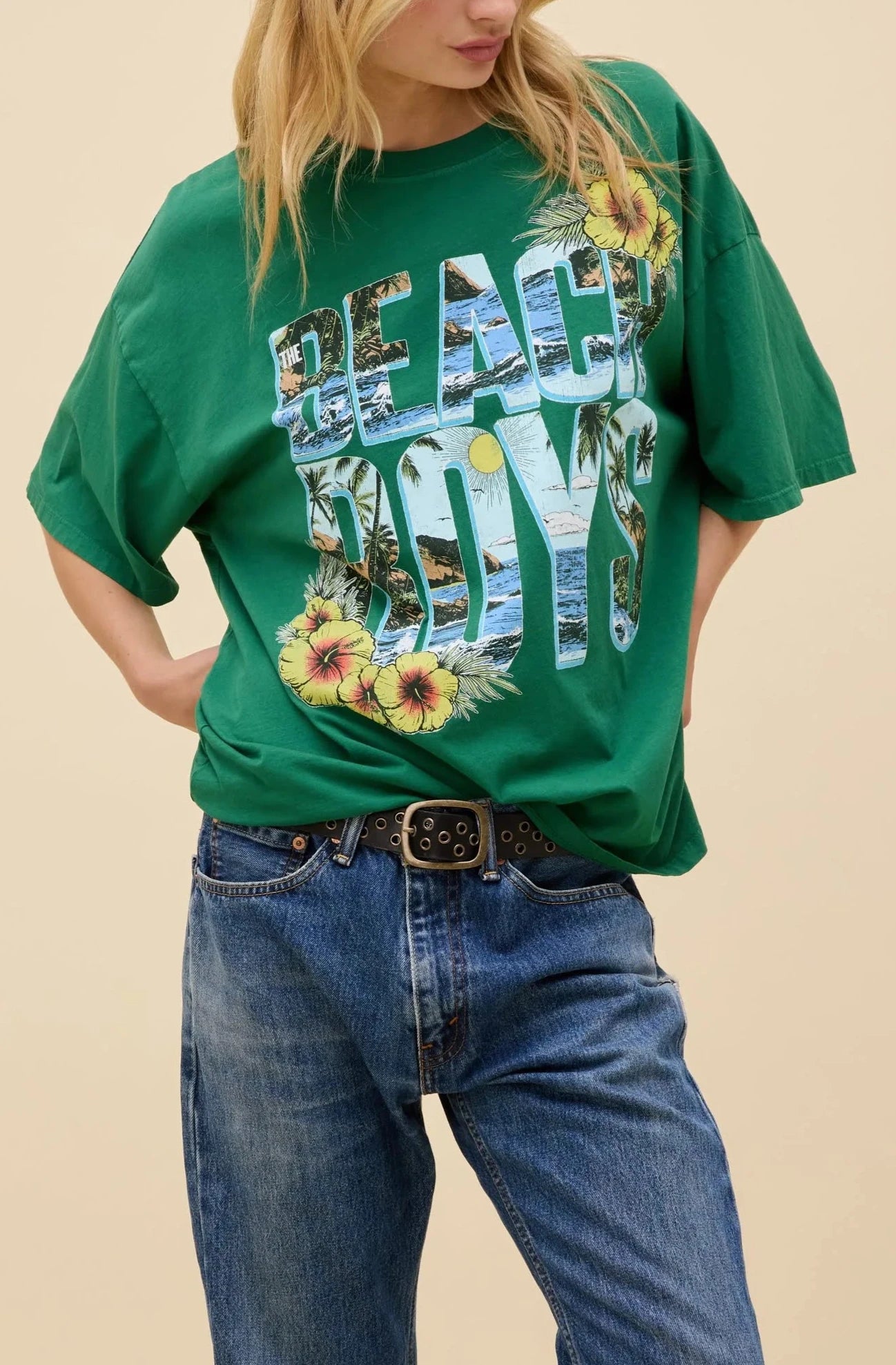 Beach Boys Tropical Stack Tee