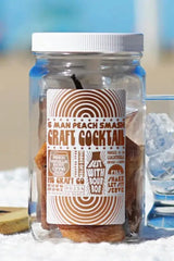 6 Man Peach Smash Craft Cocktail & Mocktail Kit