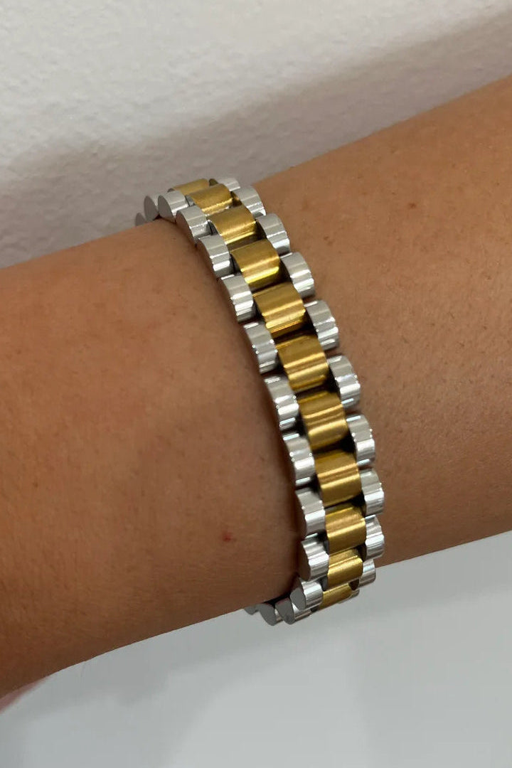 Bradley Watch Link Bracelet - Mixed Metal