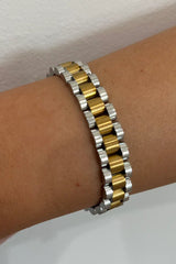 Bradley Watch Link Bracelet - Mixed Metal