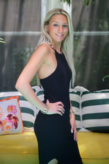 Umikio Sweater Rib Midi Dress