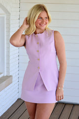 Dilone Button Down Mini Dress