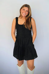 Salt Mini Dress-Black