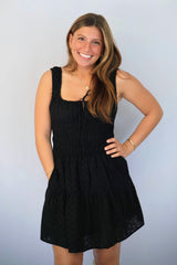 Salt Mini Dress-Black