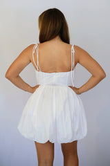 Baron Bubble Hem Mini Dress