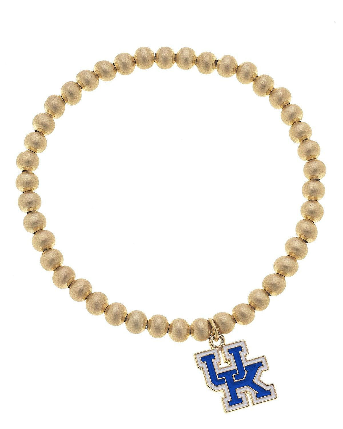 Kentucky Wildcats Beaded Stretch Bracelet