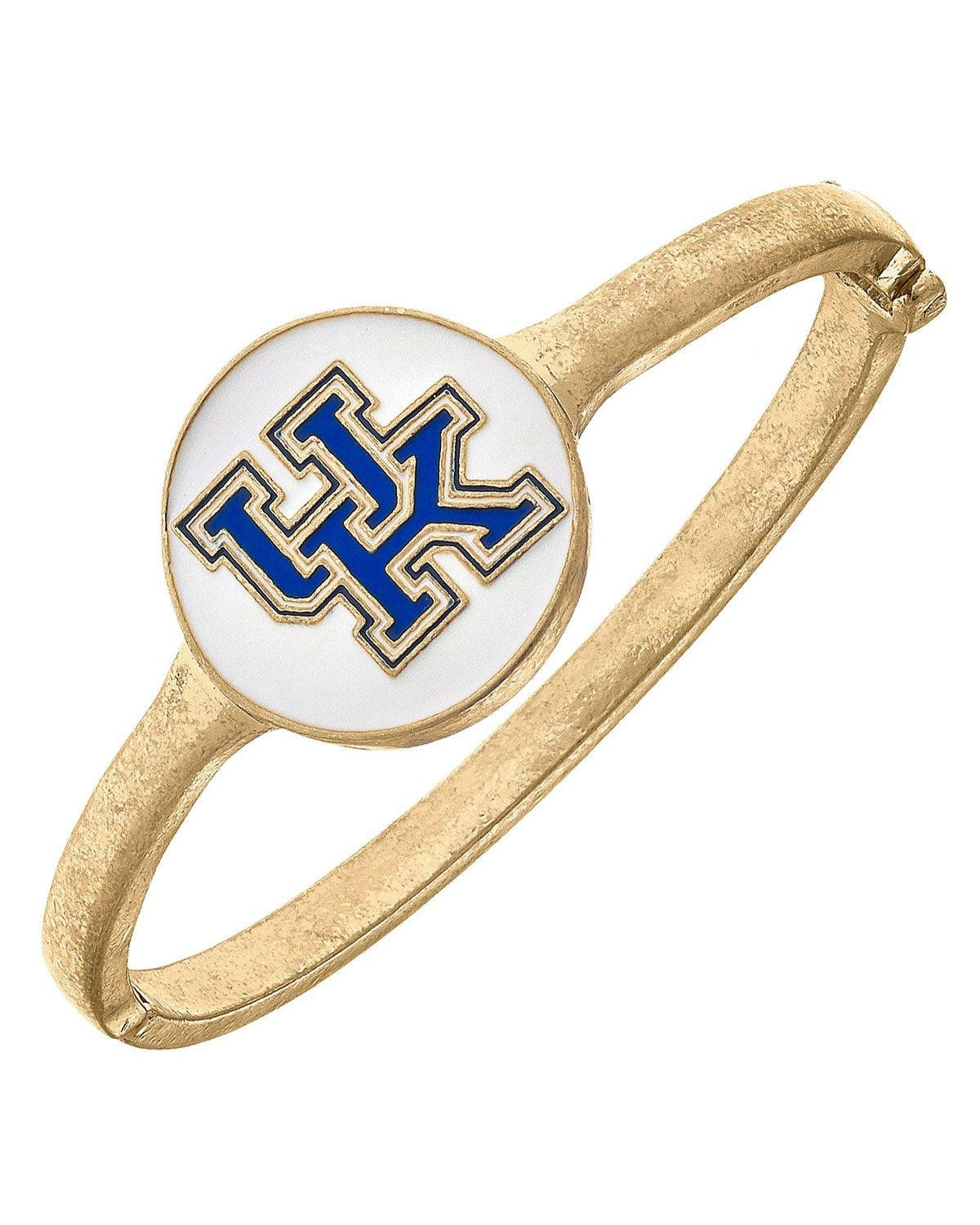 Kentucky Wildcats Enamel Statement Hinge Bangle