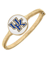 Kentucky Wildcats Enamel Statement Hinge Bangle