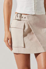 Lautner Wrap Mini Skirt