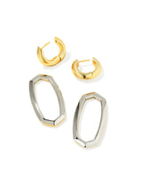 Danielle Convertible Link Earrings-Mixed Metal
