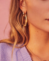 Danielle Convertible Link Earrings-Mixed Metal