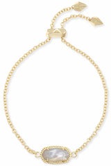 Elaina Gold Bracelet-Ivory Mother-of-Pearl